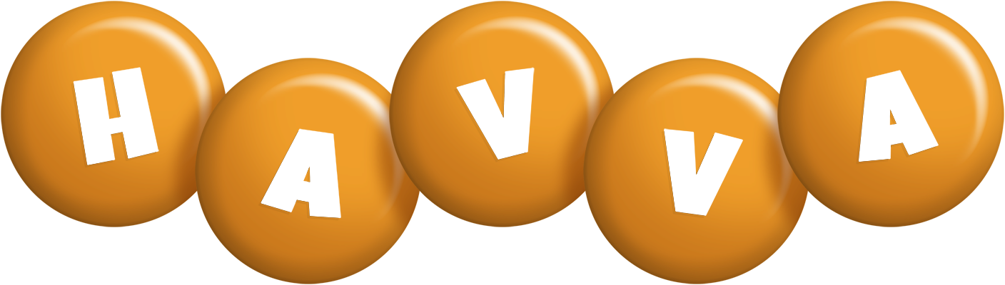 Havva candy-orange logo
