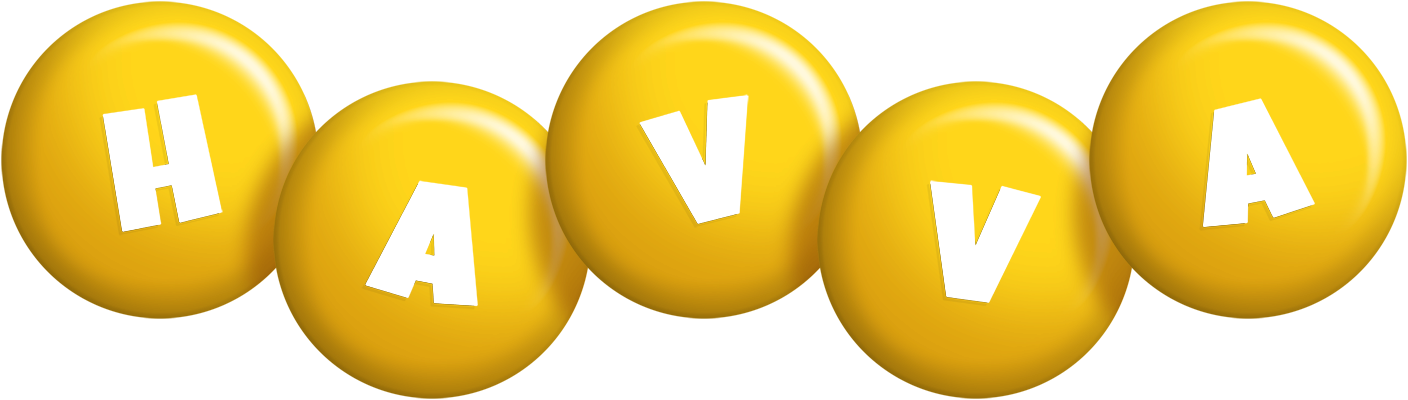 Havva candy-yellow logo