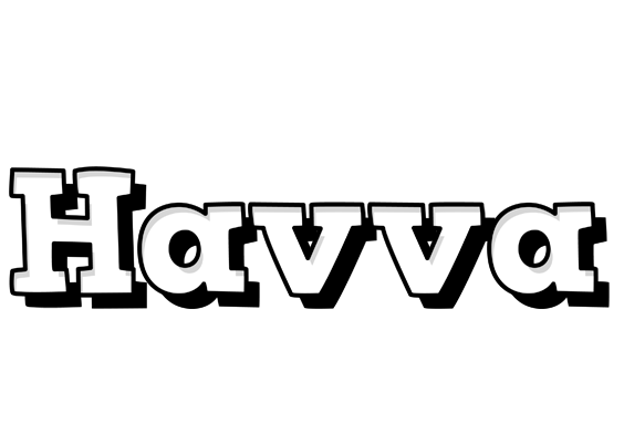 Havva snowing logo