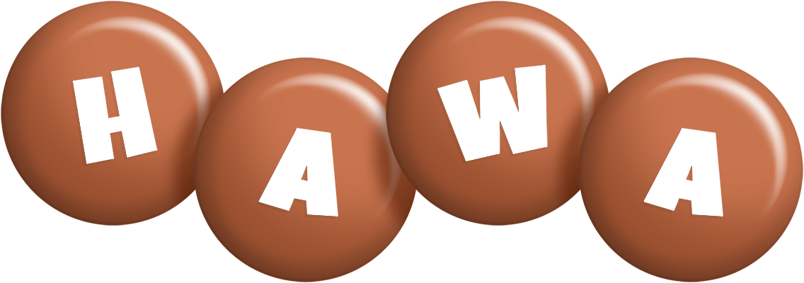 Hawa candy-brown logo