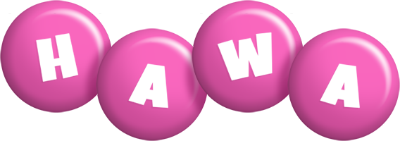 Hawa candy-pink logo