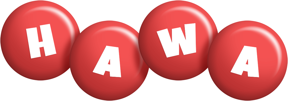Hawa candy-red logo