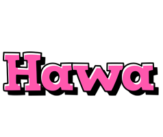 Hawa girlish logo