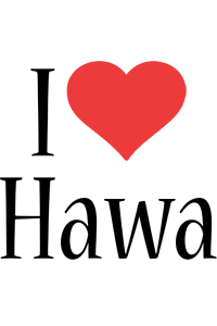Hawa i-love logo