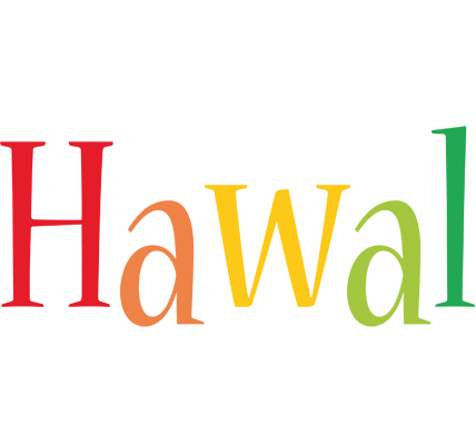 Hawal birthday logo