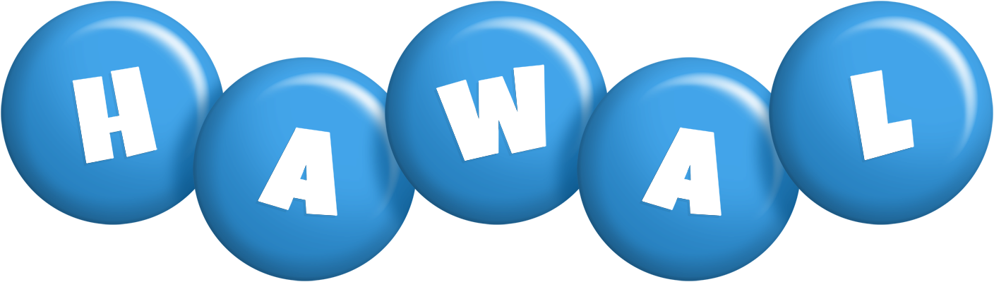 Hawal candy-blue logo