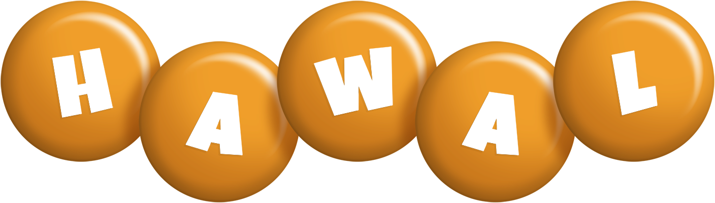 Hawal candy-orange logo