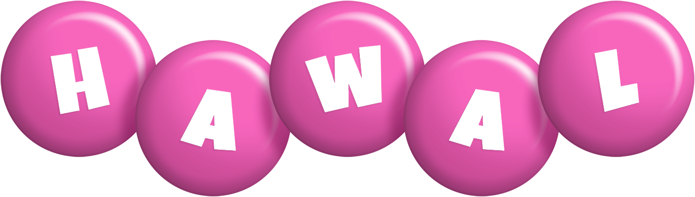Hawal candy-pink logo