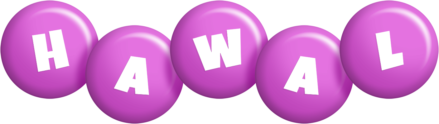 Hawal candy-purple logo