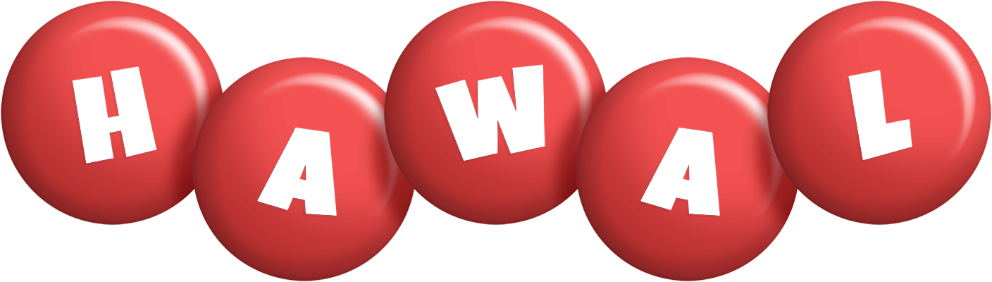 Hawal candy-red logo