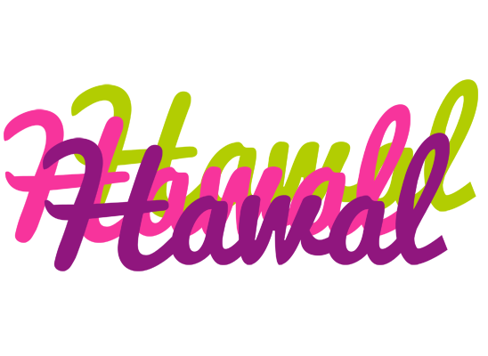 Hawal flowers logo