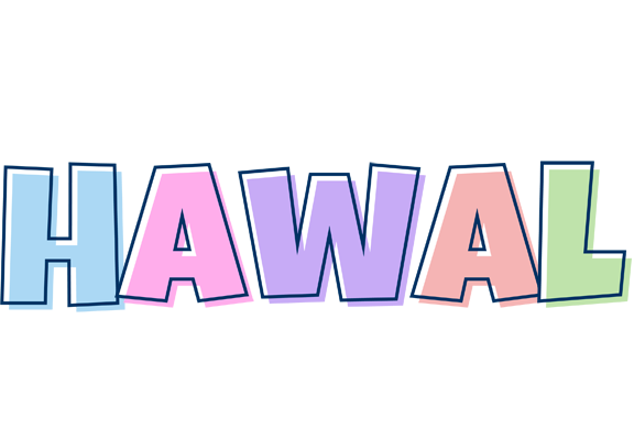 Hawal pastel logo