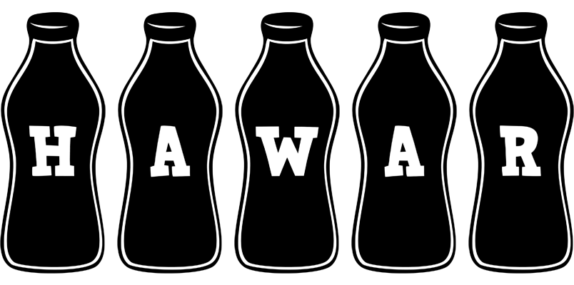 Hawar bottle logo