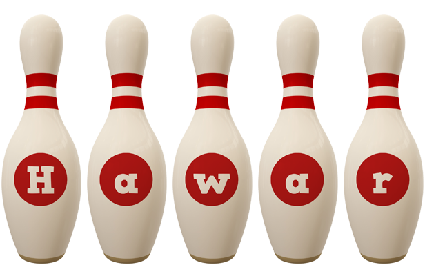 Hawar bowling-pin logo