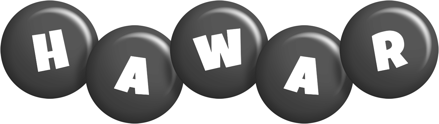 Hawar candy-black logo