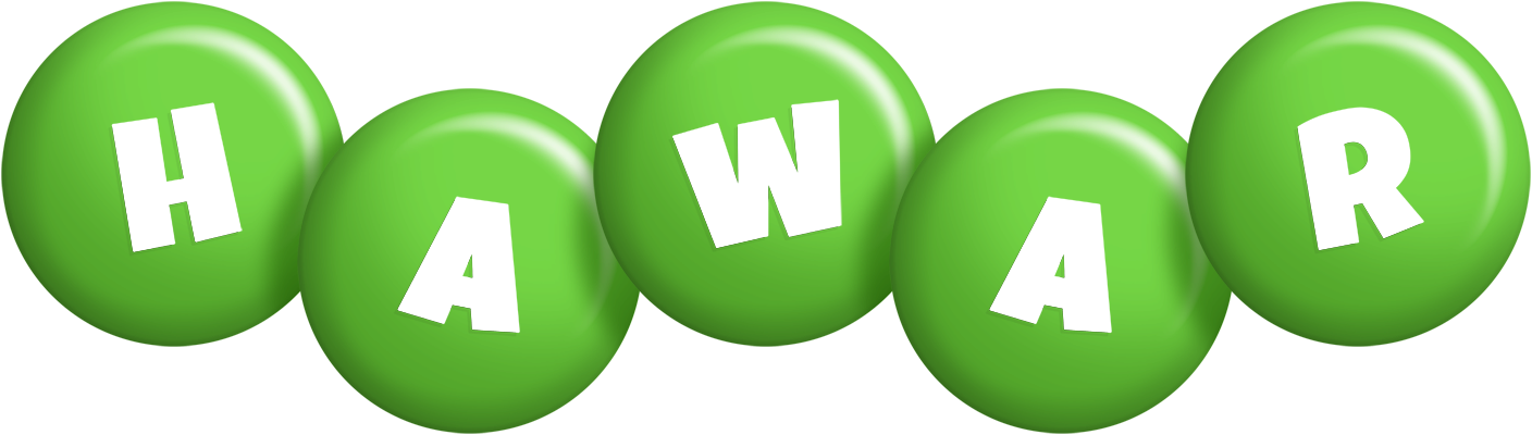 Hawar candy-green logo