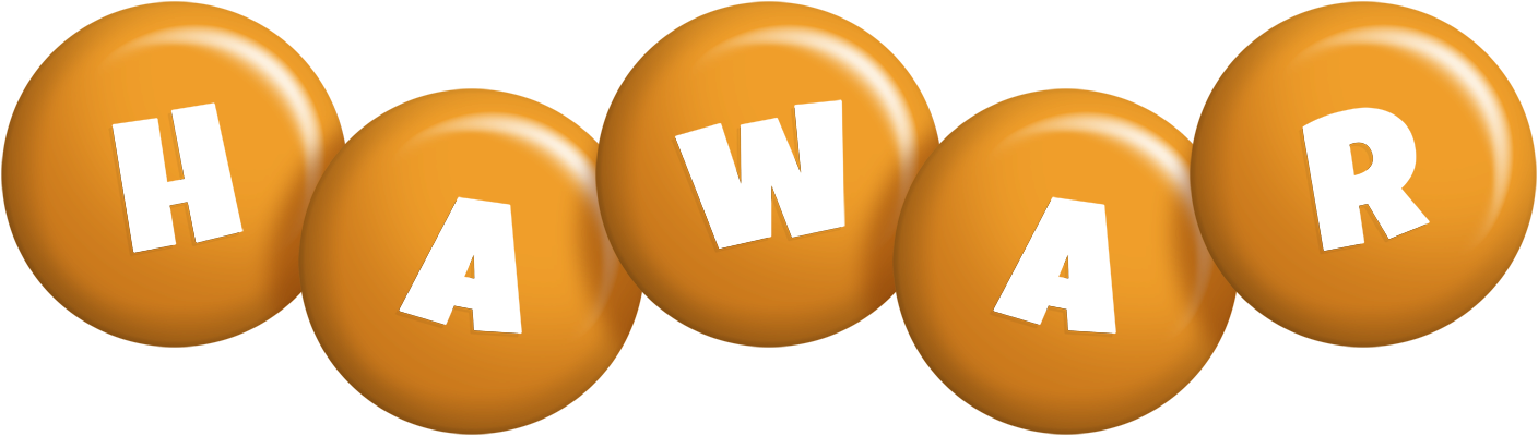 Hawar candy-orange logo