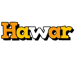 Hawar cartoon logo