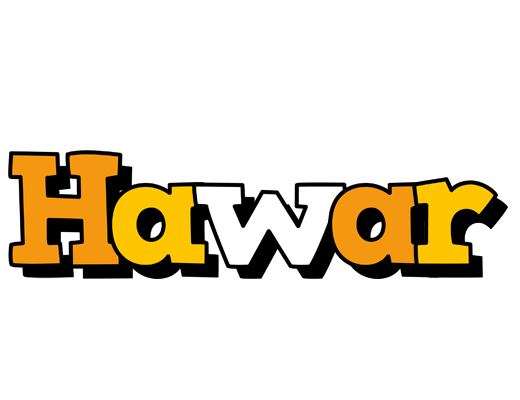 Hawar cartoon logo