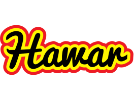 Hawar flaming logo