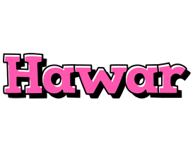 Hawar girlish logo