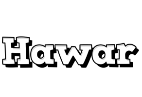 Hawar snowing logo