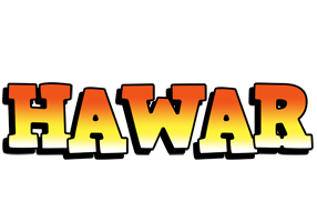 Hawar sunset logo