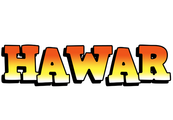 Hawar sunset logo