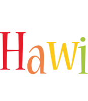 Hawi birthday logo