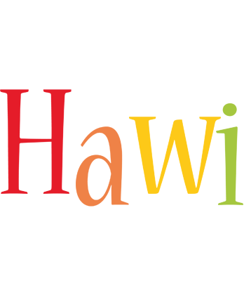 Hawi birthday logo