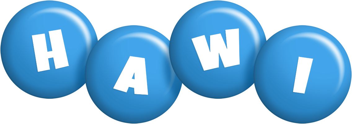 Hawi candy-blue logo