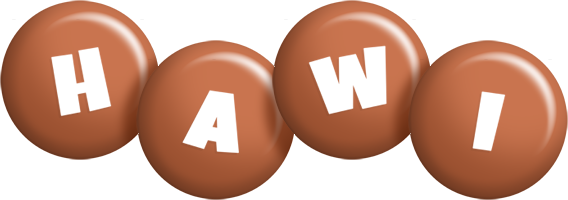 Hawi candy-brown logo