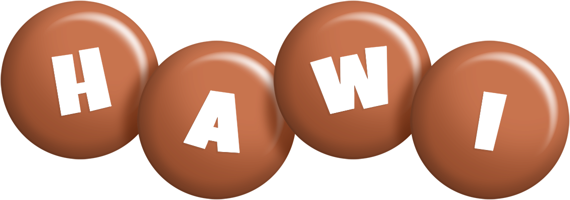 Hawi candy-brown logo