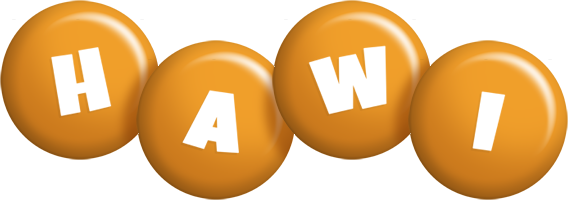 Hawi candy-orange logo