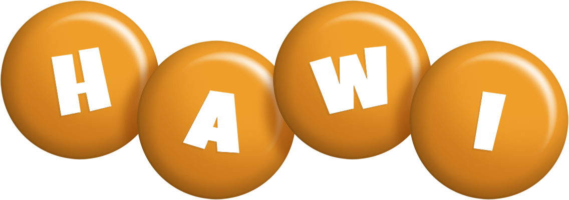 Hawi candy-orange logo
