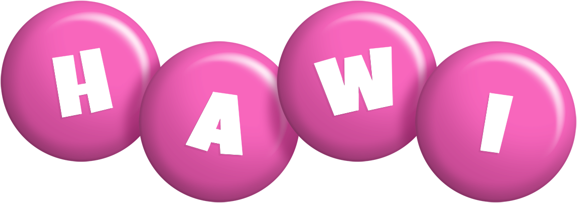 Hawi candy-pink logo