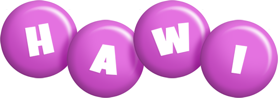 Hawi candy-purple logo