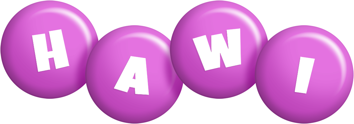 Hawi candy-purple logo