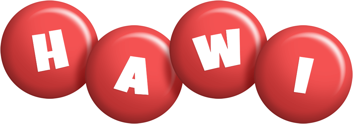 Hawi candy-red logo
