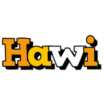 Hawi cartoon logo