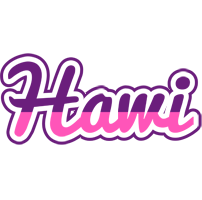 Hawi cheerful logo