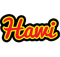 Hawi fireman logo