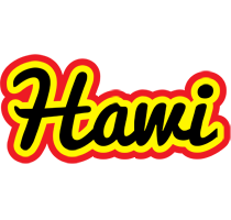 Hawi flaming logo