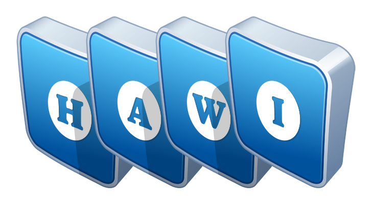 Hawi flippy logo