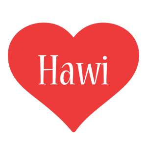 Hawi love logo