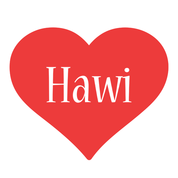 Hawi love logo