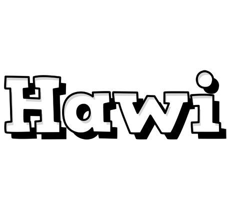 Hawi snowing logo