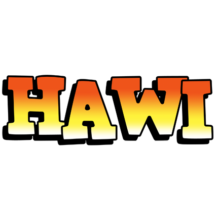 Hawi sunset logo