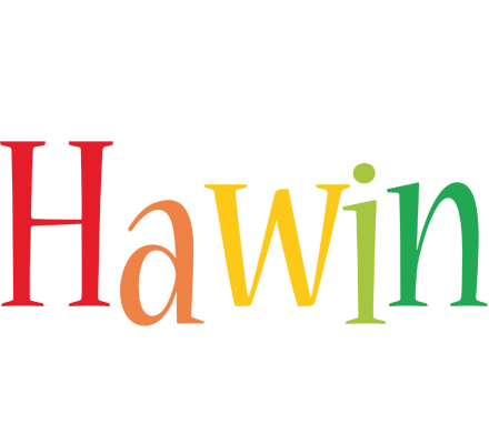 Hawin birthday logo