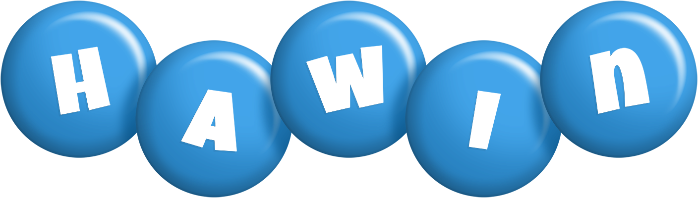 Hawin candy-blue logo